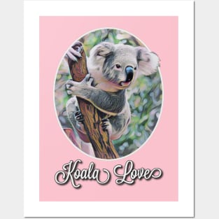 Koala Love Posters and Art